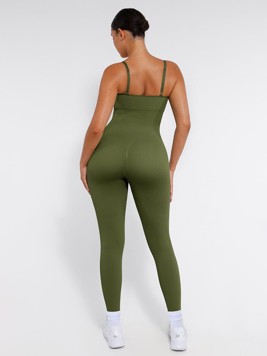 Seamless Sling Tummy Control Shaping Jumpsuit