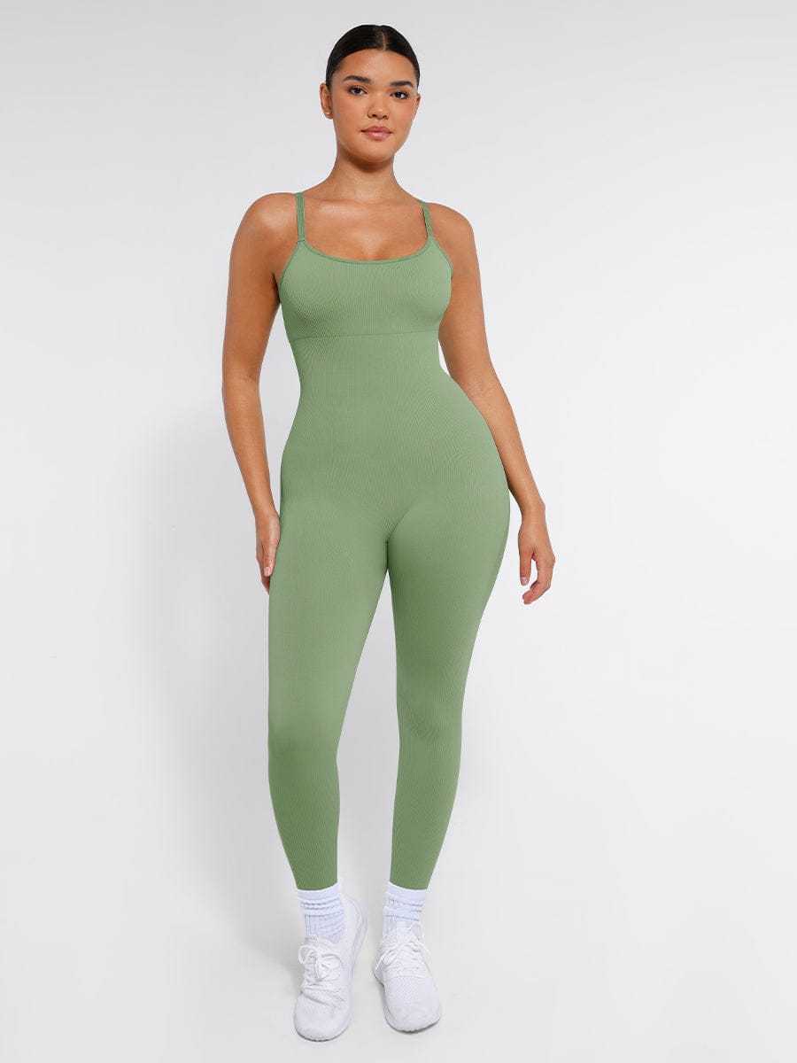 Seamless Sling Tummy Control Shaping Jumpsuit