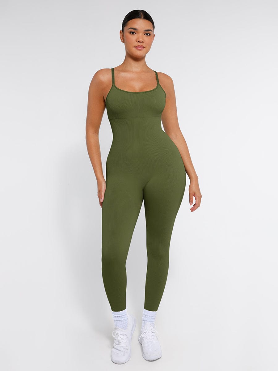 Seamless Sling Tummy Control Shaping Jumpsuit
