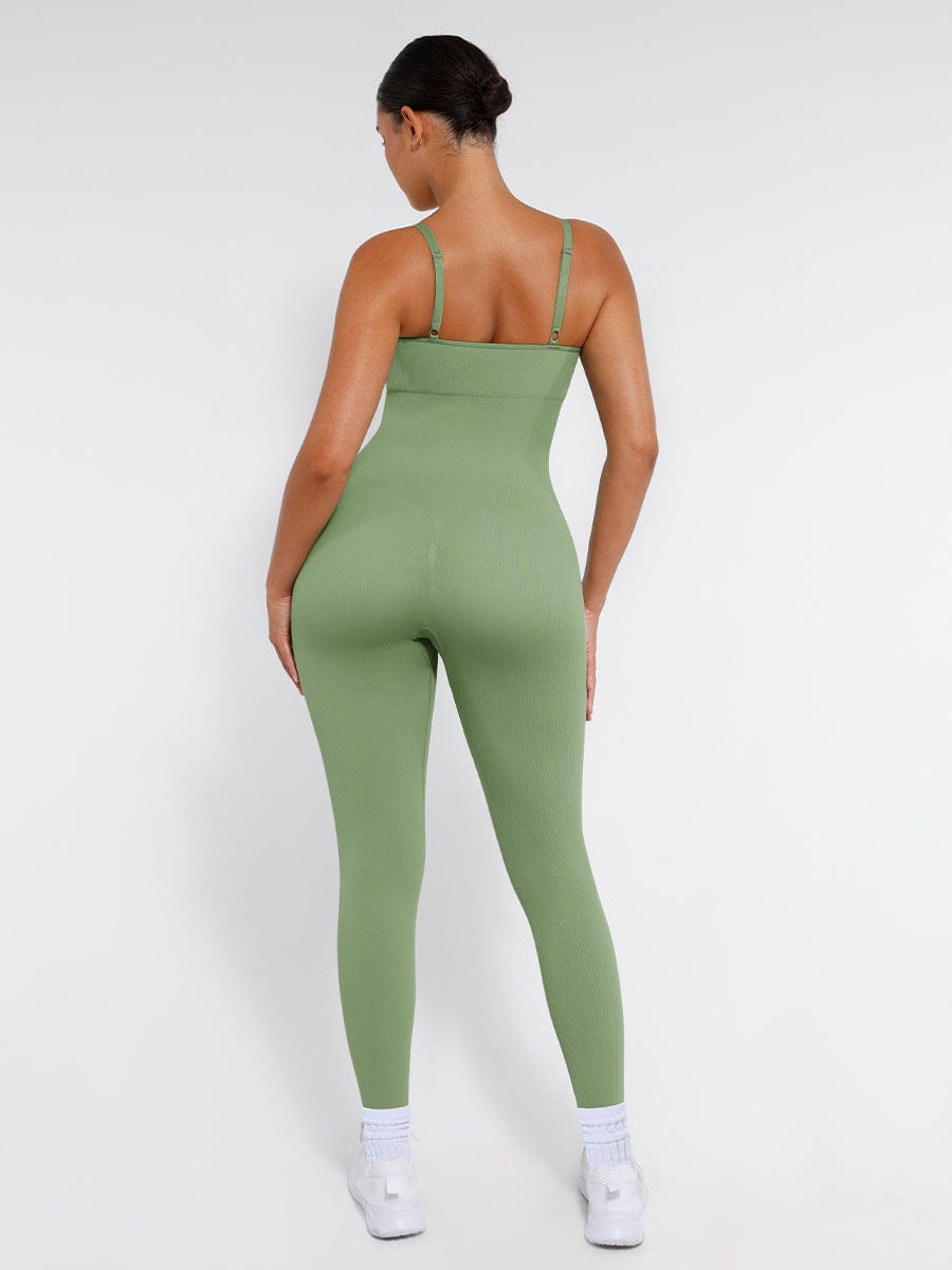 Seamless Sling Tummy Control Shaping Jumpsuit