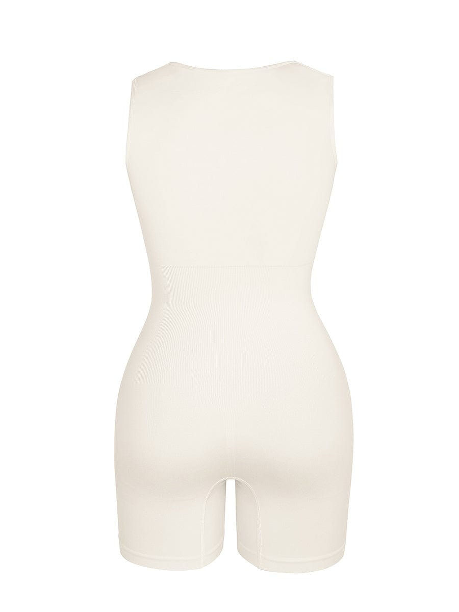 Seamless Square Neck Shaping Jumpsuit