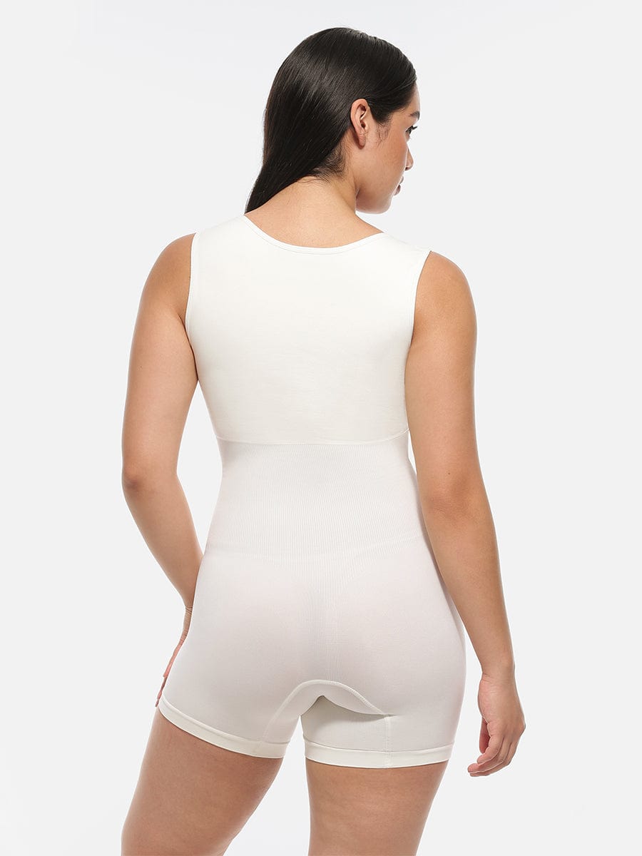 Seamless Square Neck Shaping Jumpsuit