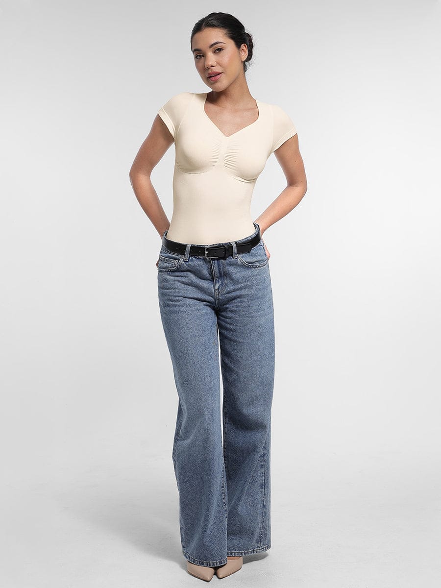 Bust Support Shaping Thong Bodysuit