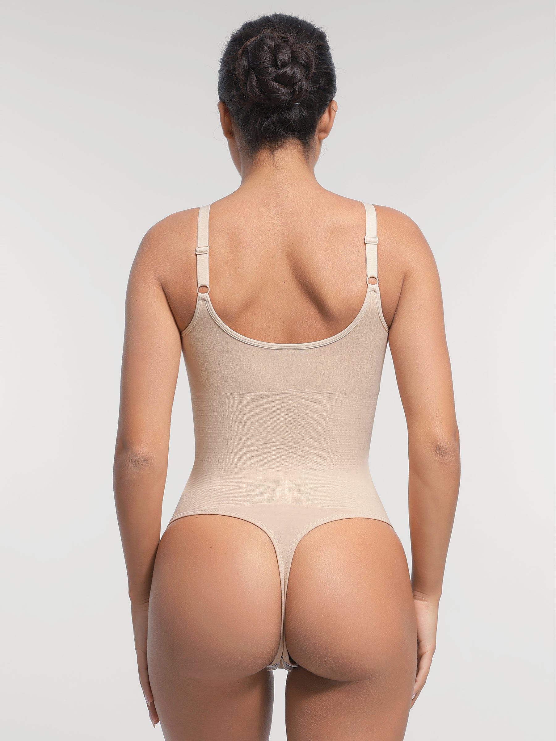 Seamless Built-In Bra Shaping Bodysuit