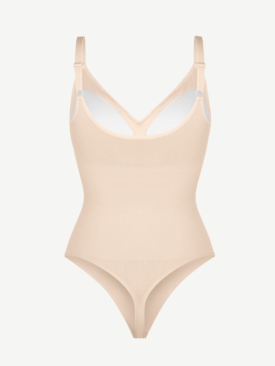 Seamless Built-In Bra Shaping Bodysuit