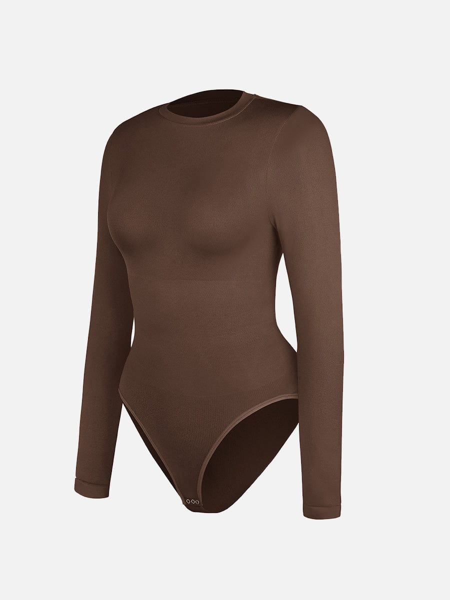 Round Neck Snap Crotch Bodysuit